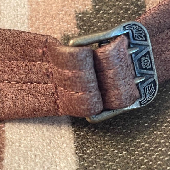 RALPH LAUREN Western Southwestern Wool Blanket & Soft Leather Jacket L Rare Nice - Picture 11 of 12